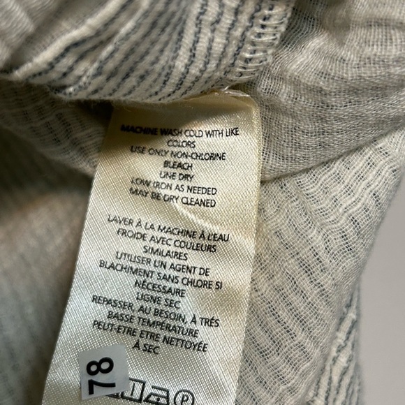 Anthropologie cotton popover shirt - Picture 10 of 11